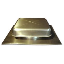 Alternative view of Air Vent RVA51BR Roof Vent Square Aluminum Brown – Pack of 12
