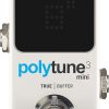 TC Electronic POLYTUNE 3 MINI Tiny Polyphonic Tuner with Multiple Tuning Modes and Built-In BONAFIDE BUFFER