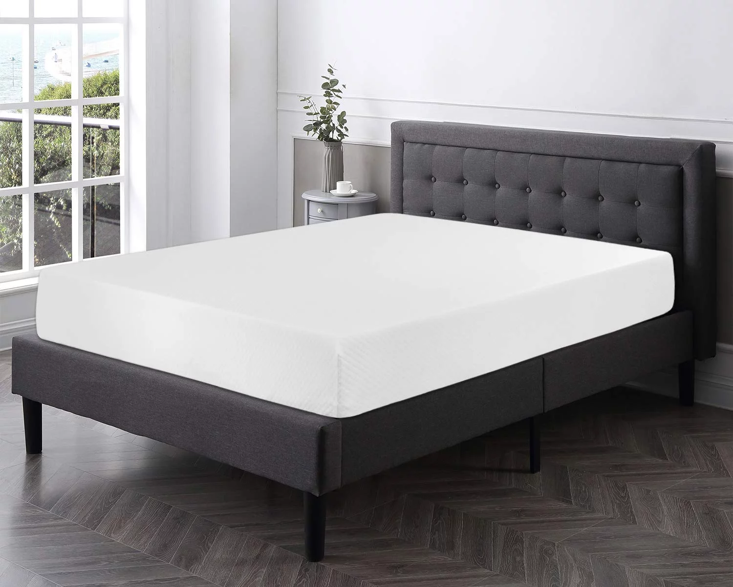12 Inches Cooling-Gel Memory Foam Mattress Medium Firm Feel Memory Foam Mattress Bed in a Box CertiPUR-US Certified, Full