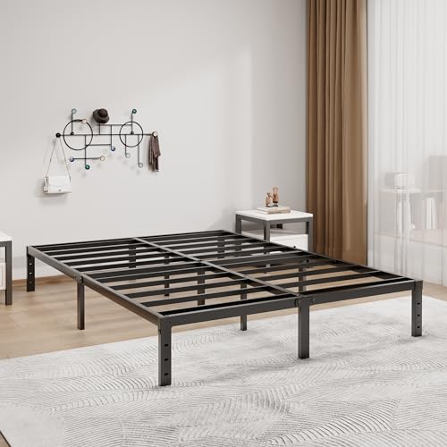 Metal Bed Frame Full Size – 14 Inch Heavy-Duty Full Platform Bed Frame No Box Spring Needed, Easy Assembly, Noise-Free, Sturdy Mattress Foundation, Underbed Storage Space - Image 66